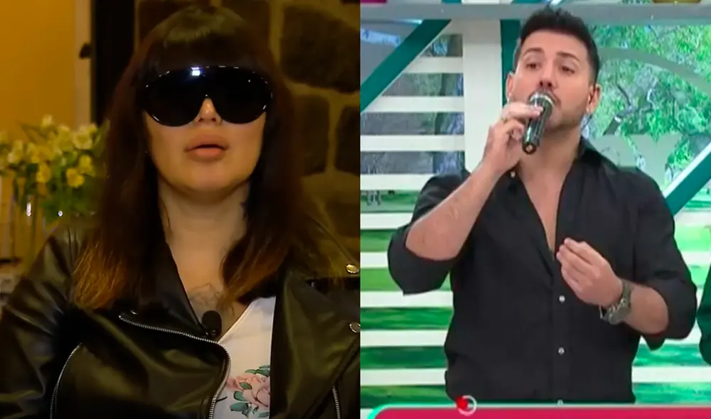 Angie Jibaja vuelve a ser tema de controversia tras la filtración de audios preocupantes, lo que genera reacciones de Jean Paul Santa María sobre su estado actual. Foto: captura/Youtube/'América hoy'.