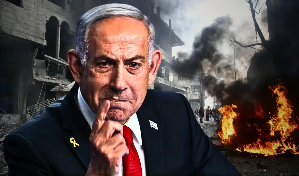 El ataque aéreo impactó la entrada del cuartel sirio en pleno centro de Damasco. Foto: EFE El ataque aéreo impactó la entrada del cuartel sirio en pleno centro de Damasco. Foto: EFE