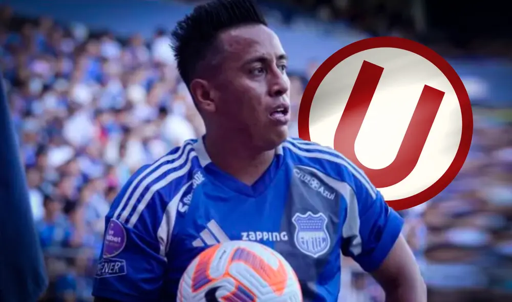 Christian Cueva llegó a Emelec tras su gran paso por Cienciano del Cusco. Foto: composición LR/Emelec/Universitario
