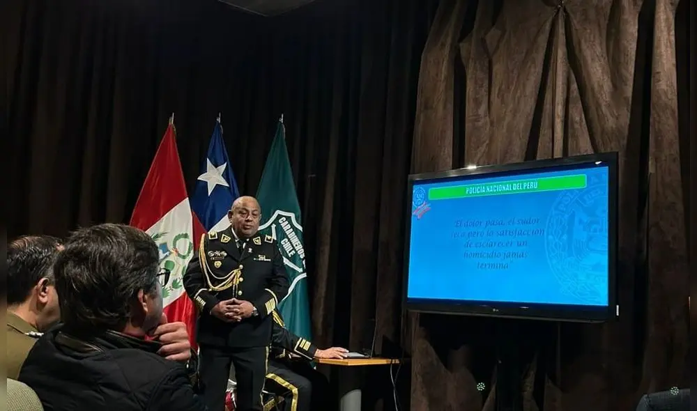 Coronel PNP Víctor Revoredo destacó la cooperación en la lucha contra el crimen transnacional. Coronel PNP Víctor Revoredo destacó la cooperación en la lucha contra el crimen transnacional.