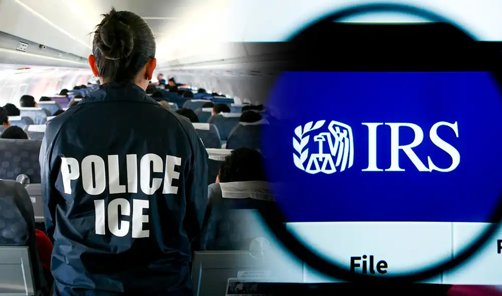 Inmigrantes podrían ser deportados por el pacto federal entre ICE e IRS en Estados Unidos. Inmigrantes podrían ser deportados por el pacto federal entre ICE e IRS en Estados Unidos.