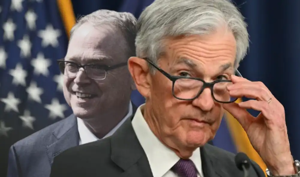 Kevin Hassett es el favorito para reemplazar a Jerome Powell en la FED. Foto: composición LR