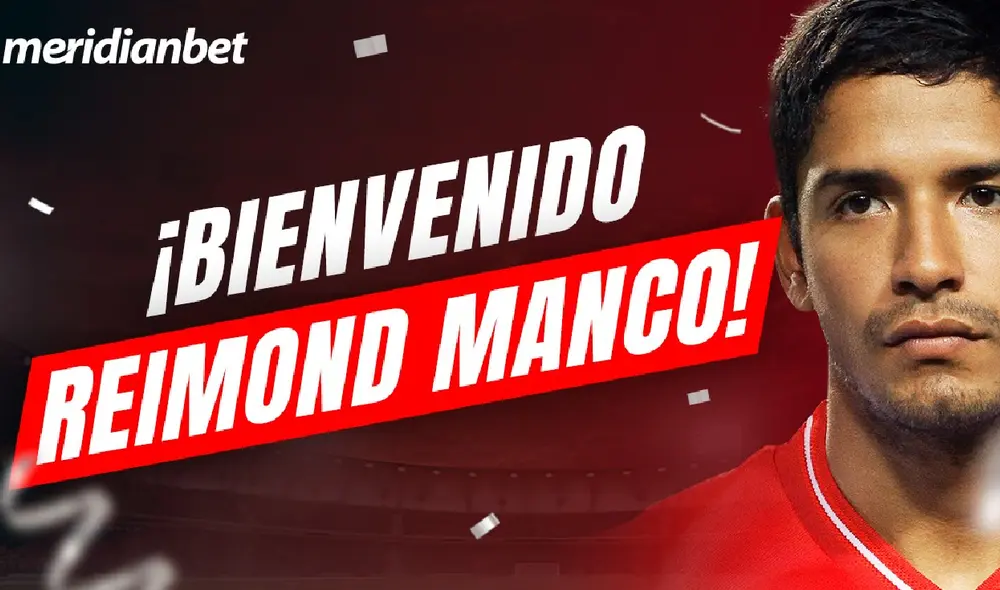 Reimond Manco se une a Meridianbet como embajador oficial, destacando su trayectoria en el fútbol peruano. Fuente: Difusión. Reimond Manco se une a Meridianbet como embajador oficial, destacando su trayectoria en el fútbol peruano. Fuente: Difusión.