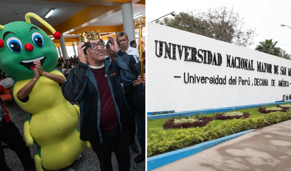 Sanmarquino acampó una semana afuera de la universidad para coronarse como el 'Gusano Legendario'