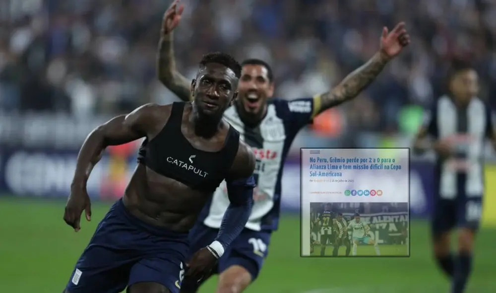 Medios deportivos se rinden por Alianza Lima, tras derrotar a Gremio. Foto: Lr/Conmebol