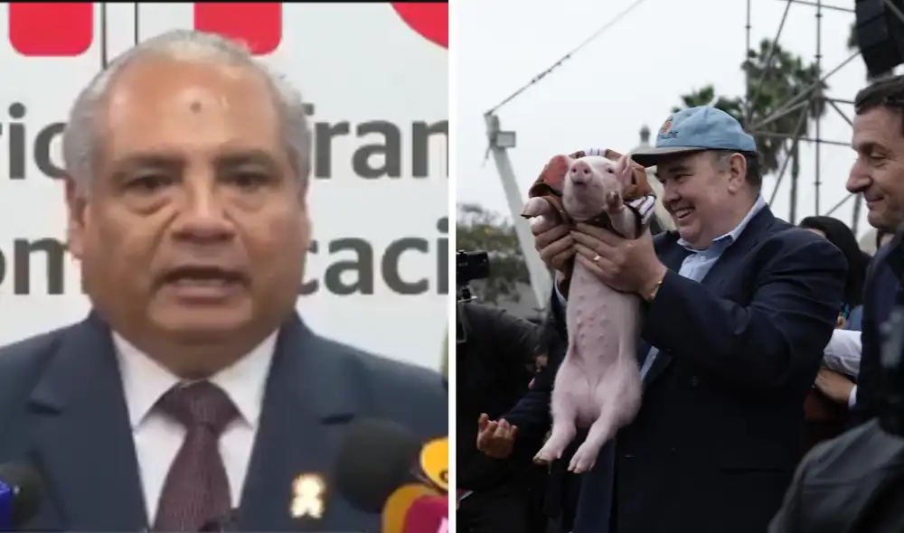 César Sandoval vuelve a rechazar una marcha blanca al alcalde de Lima y sus trenes Caltrain con ruta Lima-Chosica. Foto: Composición/LR