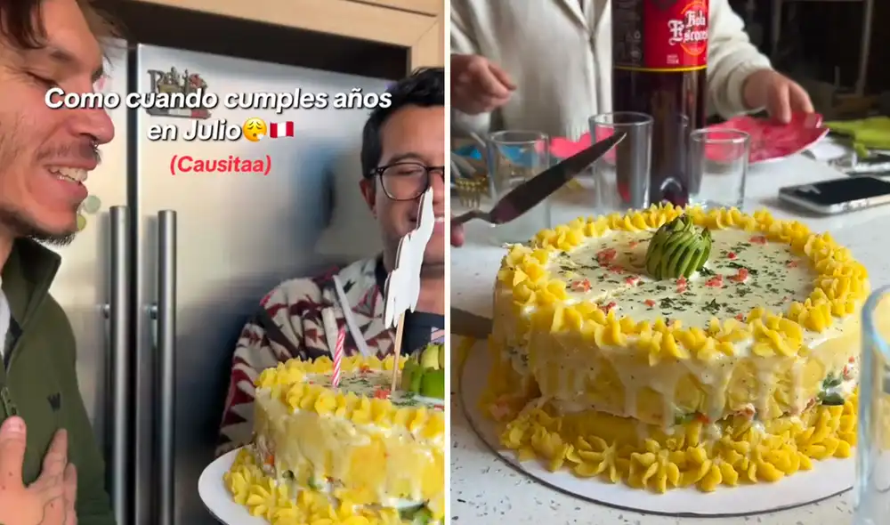 El pastel de causa generó comentarios que resaltaban la gastronomía peruana.