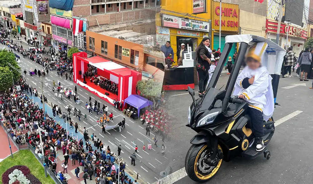 Estudiantes del Callao deslumbran en desfile cívico descentralizado por Fiestas Patrias