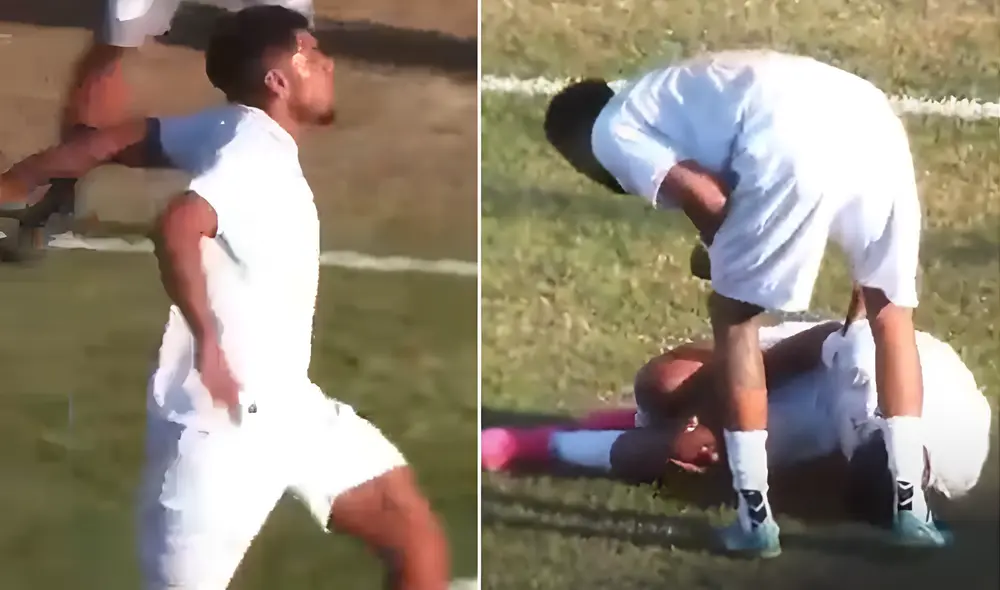 Un hecho insólito ocurrió en Brasil cuando un jugador del Gremio Prudente intentó hacer la popular celebración del astro portugués Cristiano Ronaldo. Un hecho insólito ocurrió en Brasil cuando un jugador del Gremio Prudente intentó hacer la popular celebración del astro portugués Cristiano Ronaldo.