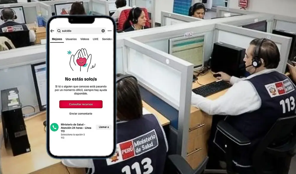 TikTok implementa mecanismo para acceder a ayuda psicológica en Perú