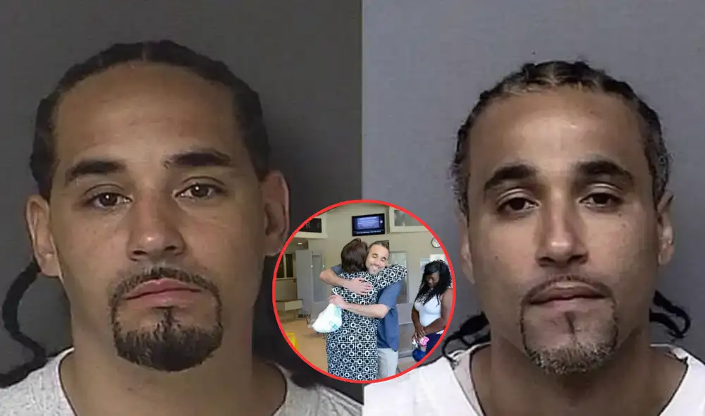 Richard Anthony Jones pasó 17 años en la cárcel por un crimen que no cometió y se reunió con su familia al salir de prisión.