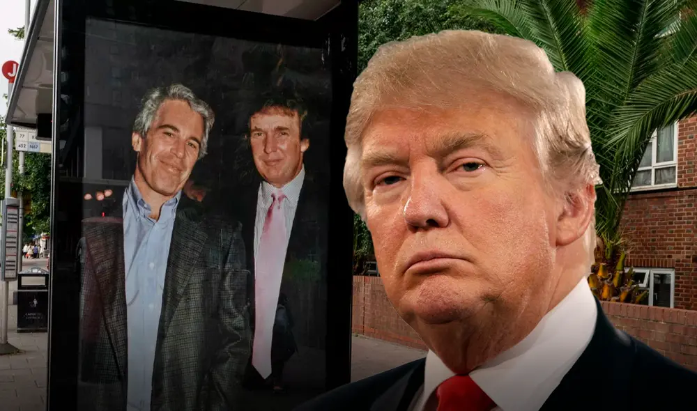 Trump niega haber enviado carta a Epstein, la califica de falsa y amenaza con demanda al WSJ.