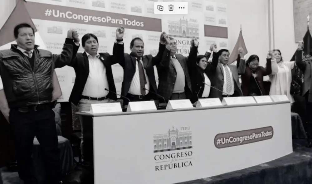 Ahora el grupo de congresistas no agrupados lo integran 13 congresistas. Foto: composición LR