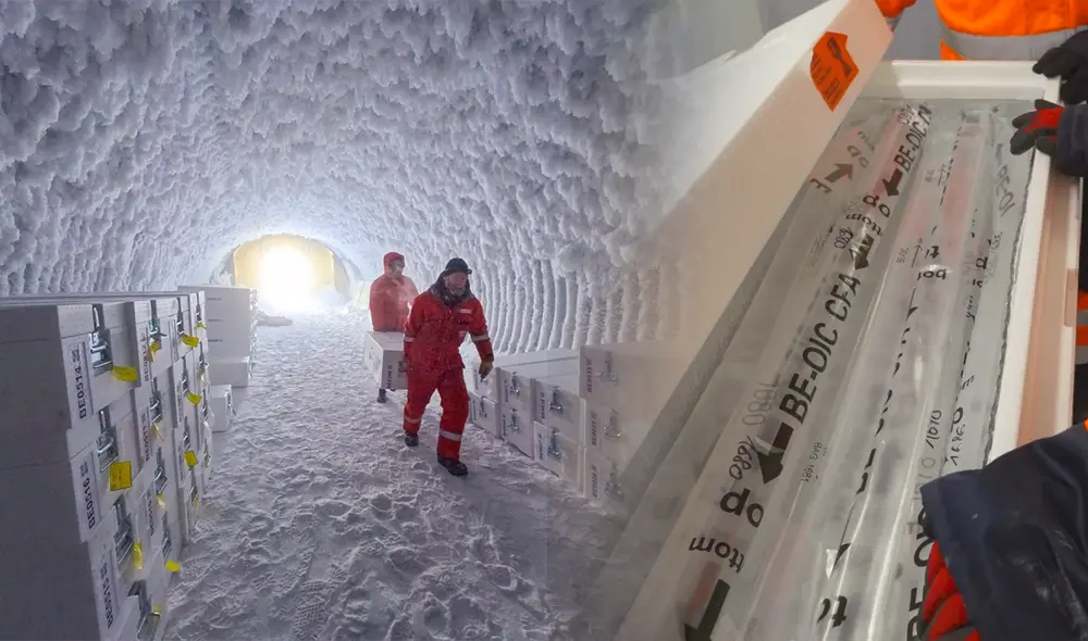 El hielo más antiguo del planeta será derretido para revelar secretos del clima de 1,5 millones de años. Foto: Composición LR/ BBC El hielo más antiguo del planeta será derretido para revelar secretos del clima de 1,5 millones de años. Foto: Composición LR/ BBC