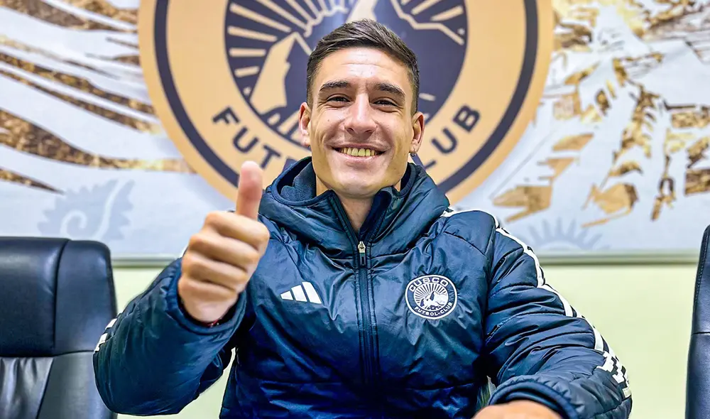 Facundo Callejo firmó con el elenco imperial hasta fines del 2027. Foto: Cusco FC