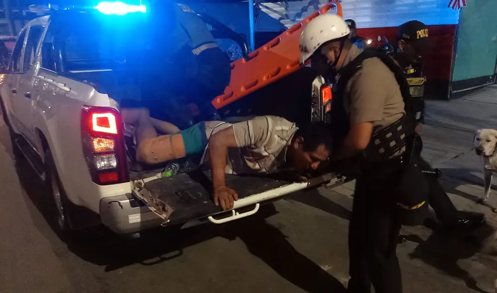 Hombre fue intervenido por serenos, quienes lo derivaron a la PNP. Foto: difusión.