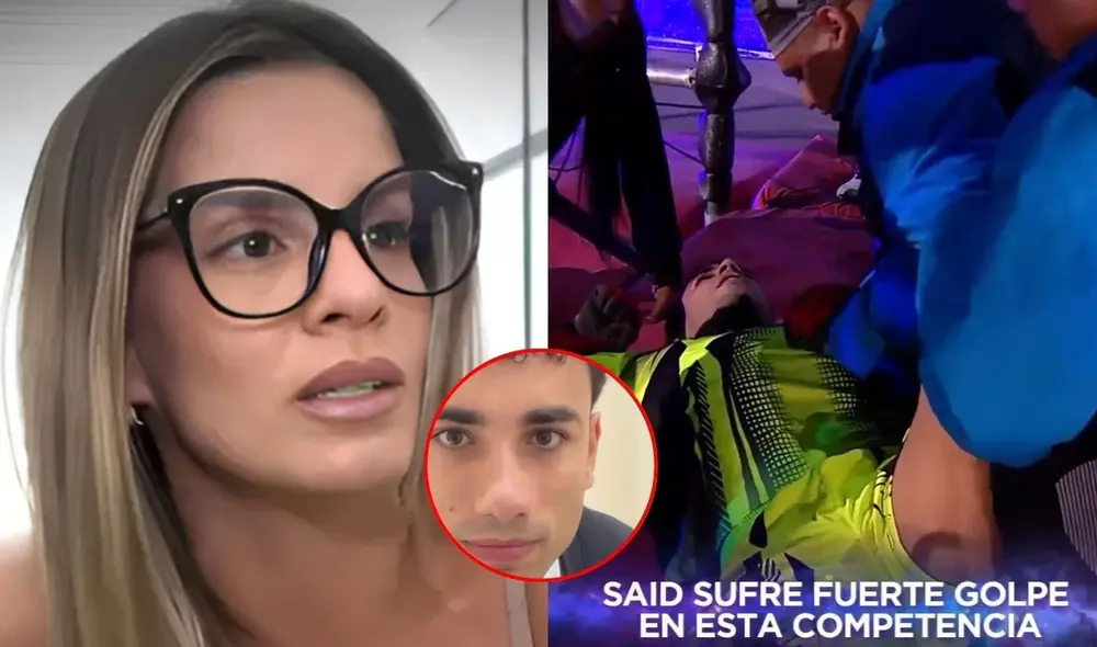 Alejandra Baigorria y Said Palao compartieron mensaje desde la clínica. Foto: Composición LR/difusión/américatv/instagram