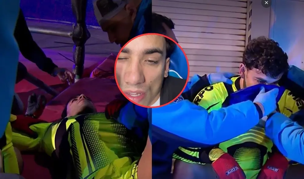 Said Palao muestra en Instagram como quedo su nariz luego del golpe durante emisión de programa. Said Palao muestra en Instagram como quedo su nariz luego del golpe durante emisión de programa.