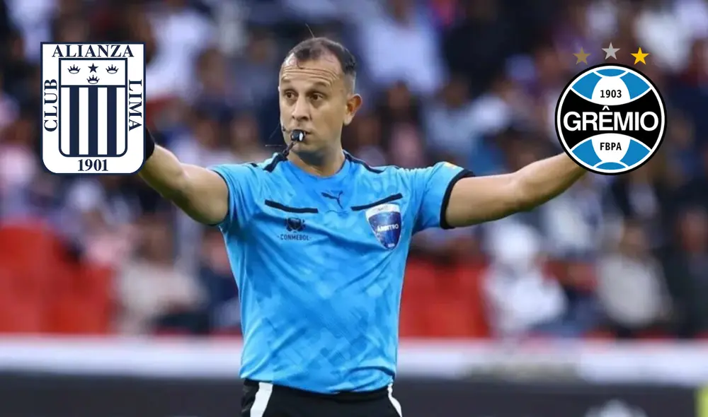 Conmebol designó a Darío Herrera como árbitro entre Grêmio y Alianza Lima por la Copa Sudamericana.