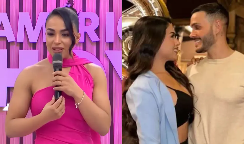 Onelia Molina celebró su cumpleaños junto a Mario Irivarren. Foto: Composición LR/AméricaTV/Difusión