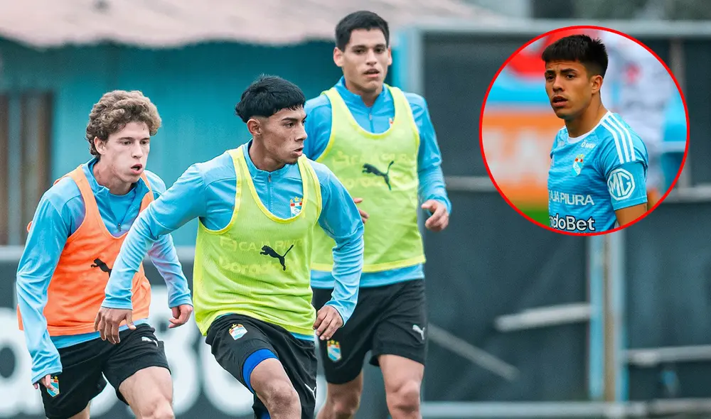 'Santi' se perderá el debut de su equipo en el nuevo certamen corto de la Liga 1 2025. Foto: composición de LR/Sporting Cristal