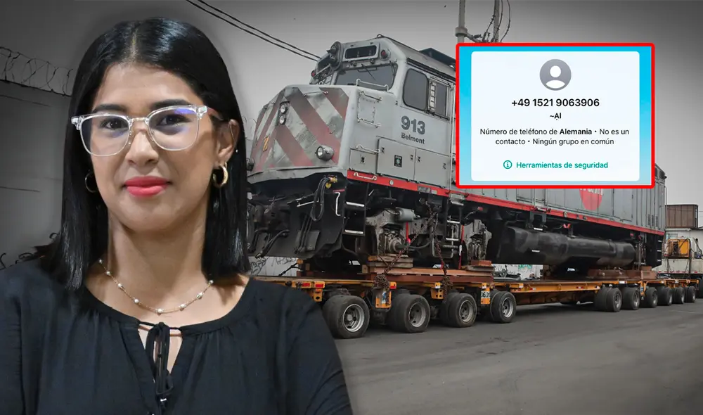 Periodista que evidenció el real estado de los trenes traídos por la gestión de López Aliaga recibió amenazas.