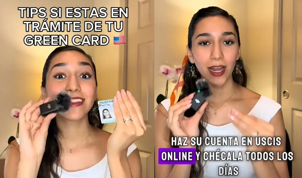 La joven reveló el "secreto" para obtener la Green Card por matrimonio.