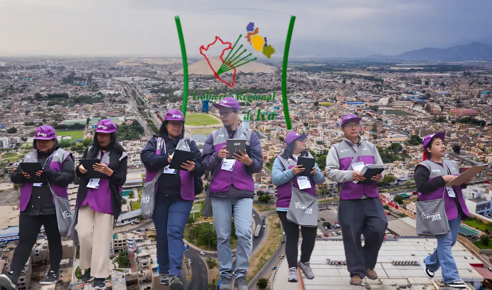 El Gobierno Regional de Ica reafirmó su voluntad de trabajar en conjunto con el INEI. Composición LR/ INEI El Gobierno Regional de Ica reafirmó su voluntad de trabajar en conjunto con el INEI. Composición LR/ INEI