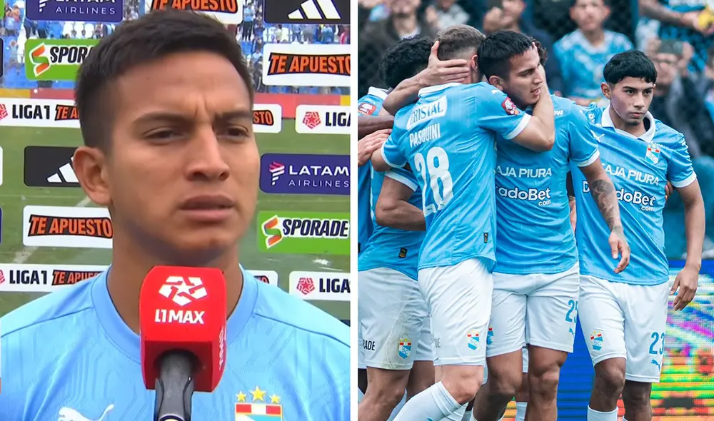 Martín Távara juega de forma ininterrumpida en el club rimense desde el 2019. Foto: composición de LR/captura de L1 Max/Sporting Cristal