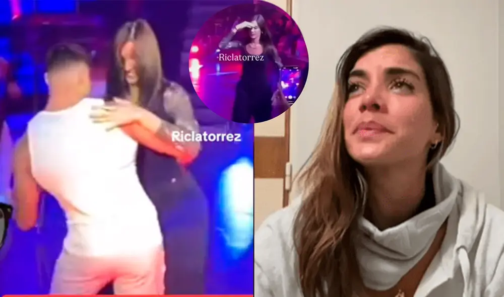 Korina Rivadeneira pasó incómodo momento durante función de circo. Foto: Composición LR/Instagram.