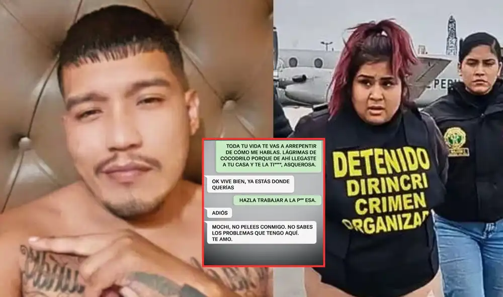 La Fiscalía halló unos celulares donde había chats entre el 'Monstruo' y la 'Patrona', que revelaron las dificultades entre ellos como pareja y las actividades delictivas que realizaban.