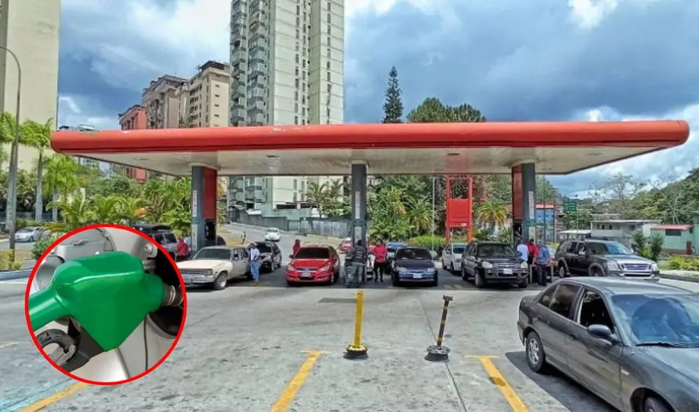 La gasolina subsidiada en Venezuela se distribuye tomando en cuenta el número terminal de placa de los vehículos. Foto: composiciónLR/Naguara/Notitarde