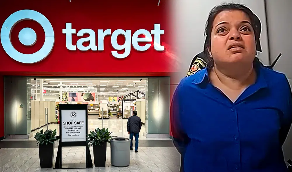 Paseo durante 7 horas en Target para robar mercancías de más de US$1.000 en Estados Unidos. Paseo durante 7 horas en Target para robar mercancías de más de US$1.000 en Estados Unidos.