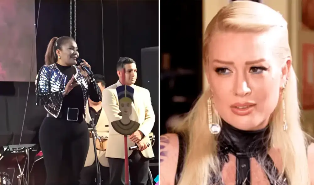 ¿Indirecta para Leslie Shaw? Marisol desata revuelo con dura frase en pleno show. Foto: Composición LR/captura YouTube