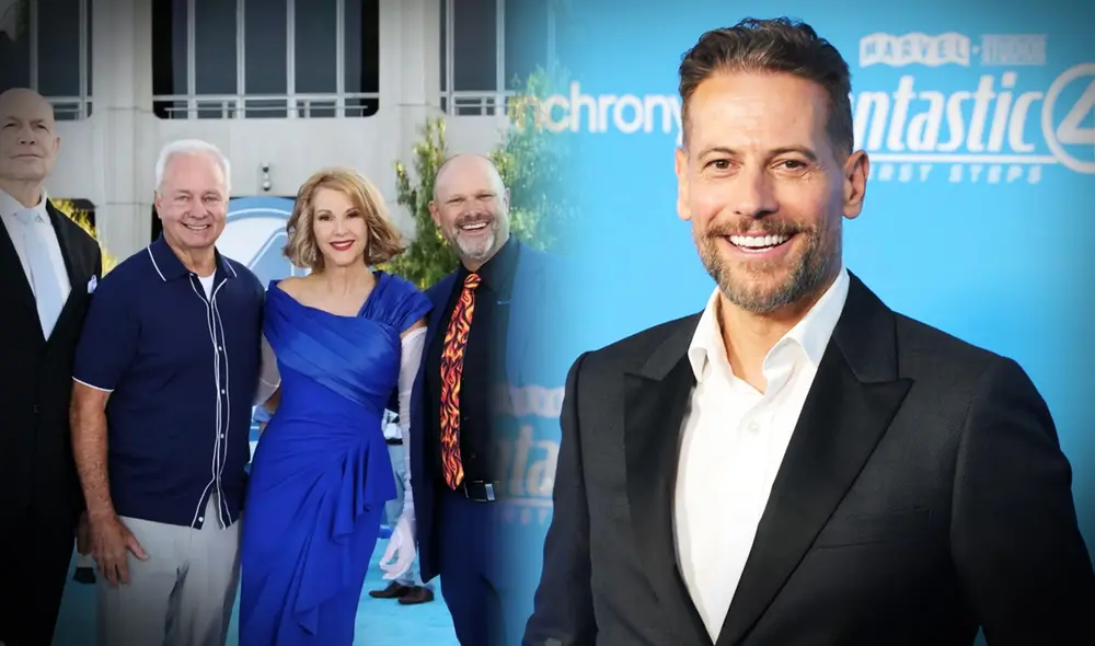 Los actores que interpretaron a otras versiones de 'Los 4 fantásticos' llegaron a la premiere