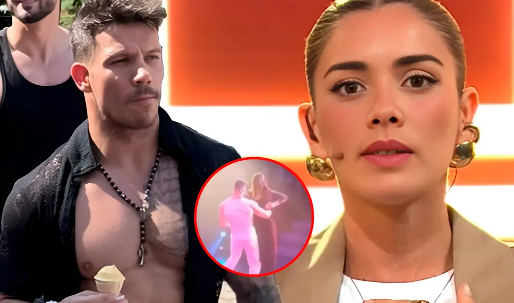 Korina Rivadeneira denunció a Tyler por tocamientos indebidos. Foto: Composición LR/Captura/Instagram/Captura/América TV