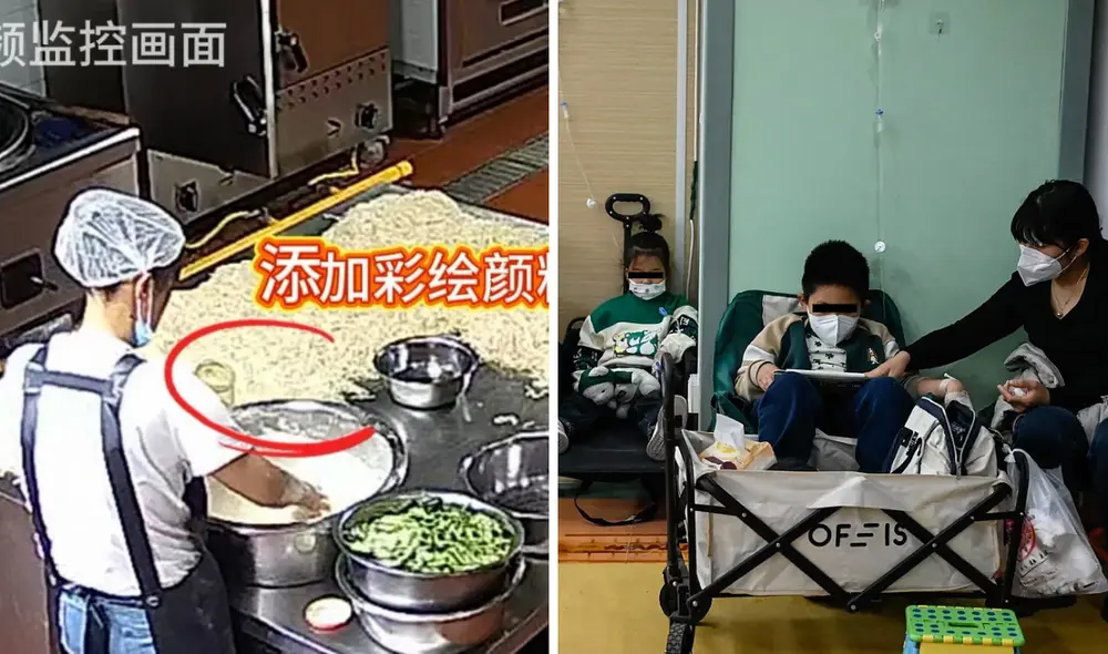 Directora de jardín en China intoxica a más de 230 niños con mezcla de alimento y pintura industrial.