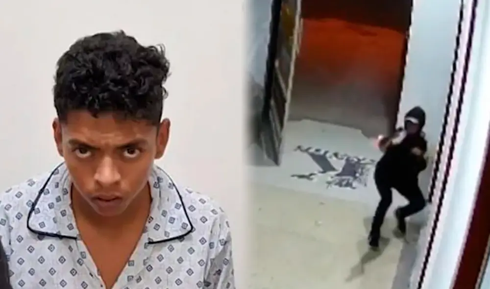 La policía detuvo al sicario de 22 años luego de un tiroteo donde resultó herido. Foto: Composición LR La policía detuvo al sicario de 22 años luego de un tiroteo donde resultó herido. Foto: Composición LR