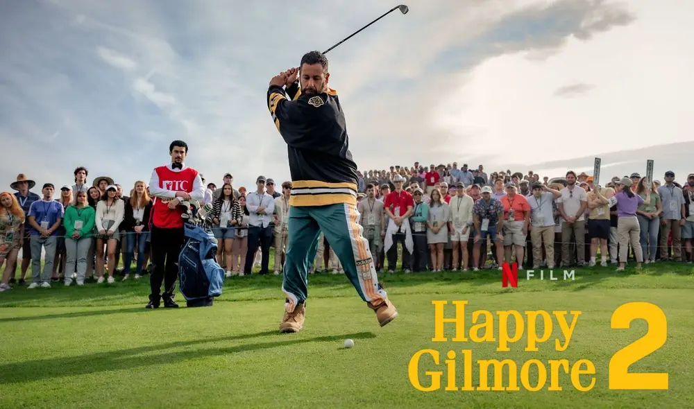 La secuela de 'Happy Gilmore' llega a Netflix después de casi 30 años. Foto: difusión