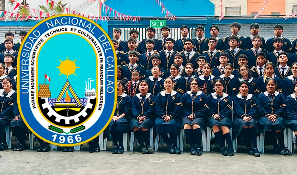 Estudiantes que ingresaron a la Universidad Nacional del Callao este 2025. Foto: Composición LR