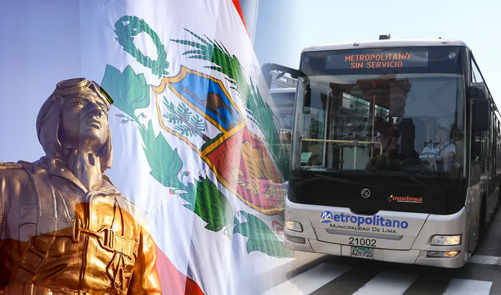 Horario especial de transporte público por feriado del Día de las Fuerzas Aéreas en Perú Horario especial de transporte público por feriado del Día de las Fuerzas Aéreas en Perú