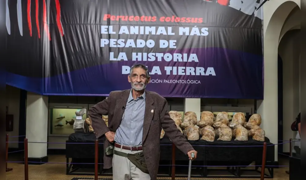 Paleontólogo Mario Urbina es hallado tras varias horas desaparecido. Foto: Andina. Paleontólogo Mario Urbina es hallado tras varias horas desaparecido. Foto: Andina.