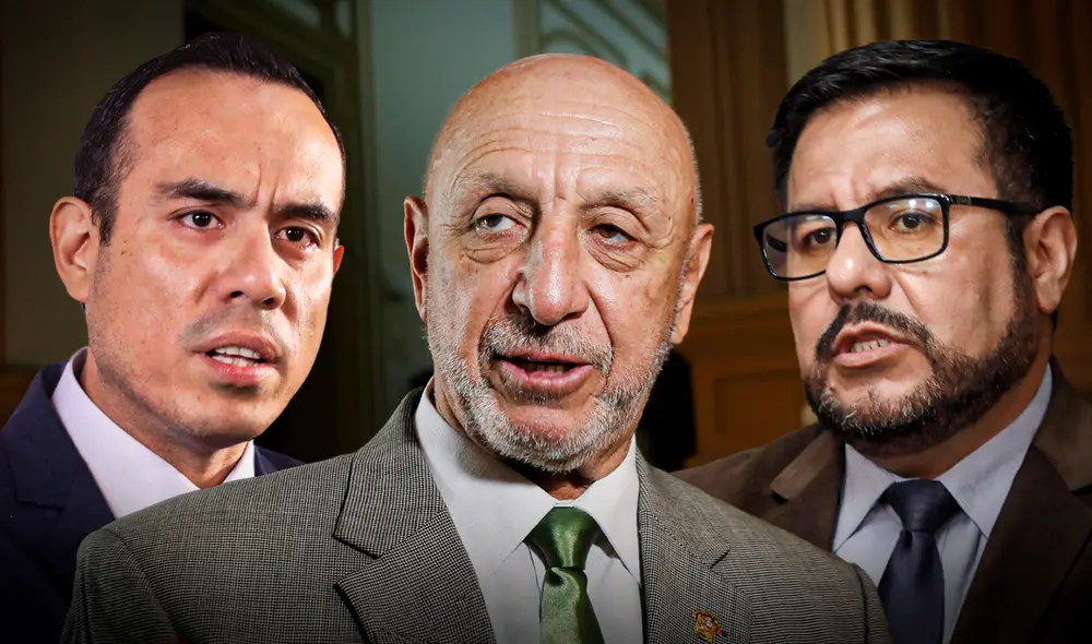 Carlos Zeballos se uniría a la disputa contra José Jerí y José Cueto por la Mesa Directiva | Composición: Jazmín Ceras / Foto: LR.