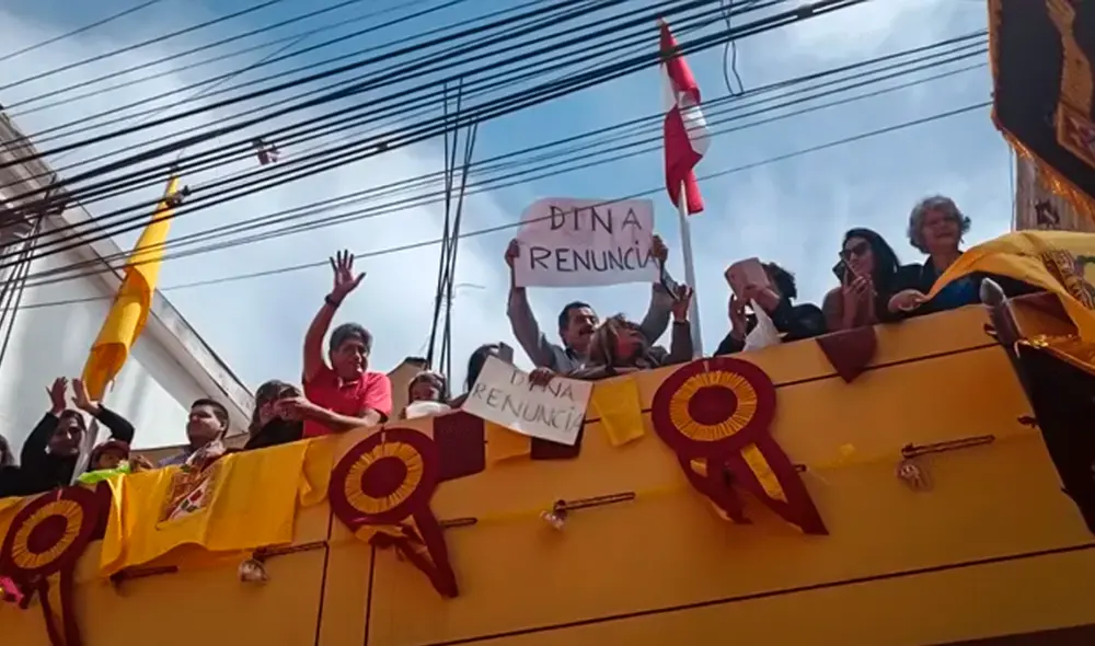 Peruanos expresan su malestar contra el Gobierno de Dina Boluarte. Foto: La República