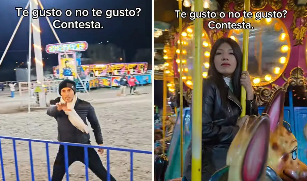 La famosa secuencia del carrusel de  'Escalera al cielo' fue recreada con humor y creatividad.