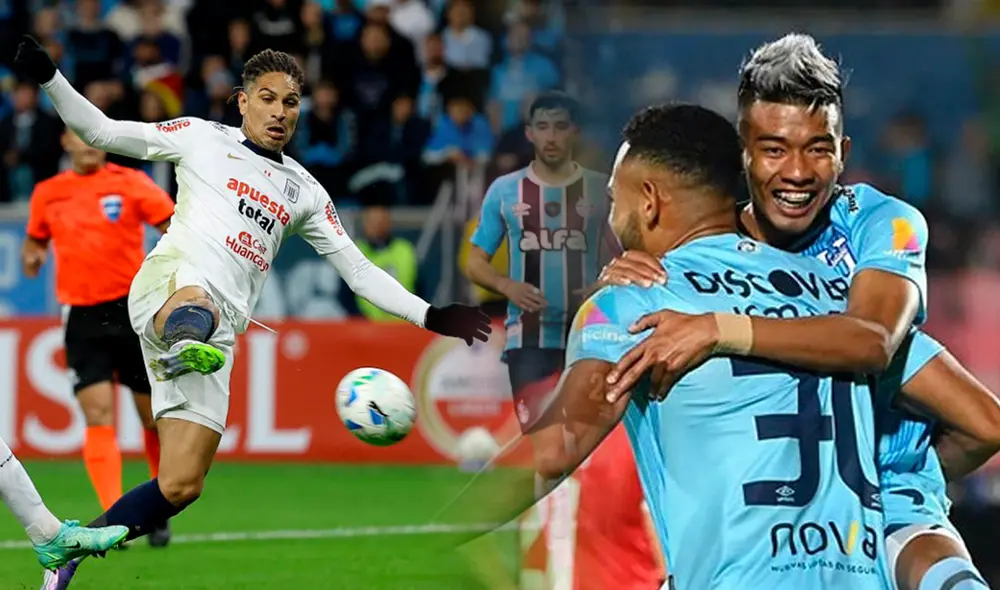 Alianza Lima coniguió un histórico triunfo ante Gremio por Copa Sudamericana. Foto: composición LR/AFP