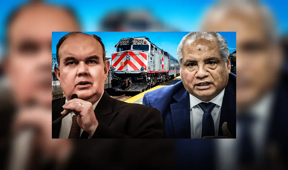 Rafael López Aliaga y César Sandoval siguen en fuerte enfrentamiento. Composición: Gerson Cardoso / Foto: LR.