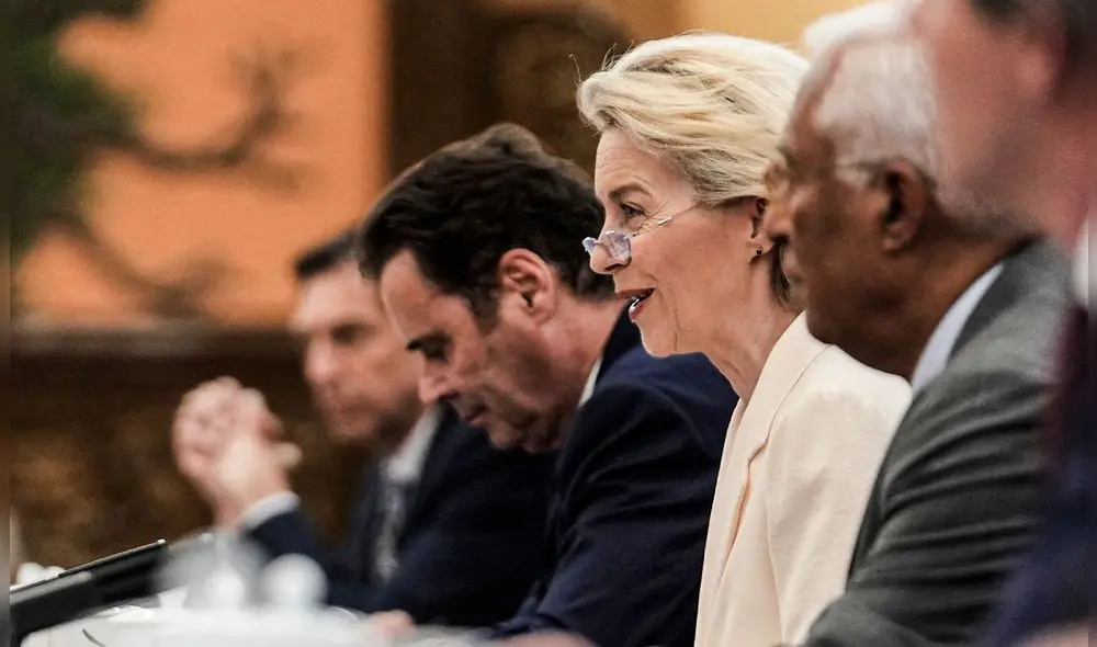 La Unión Europea mantiene su apuesta por una solución diplomática al conflicto comercial con Estados Unidos. Foto: AFP. La Unión Europea mantiene su apuesta por una solución diplomática al conflicto comercial con Estados Unidos. Foto: AFP.