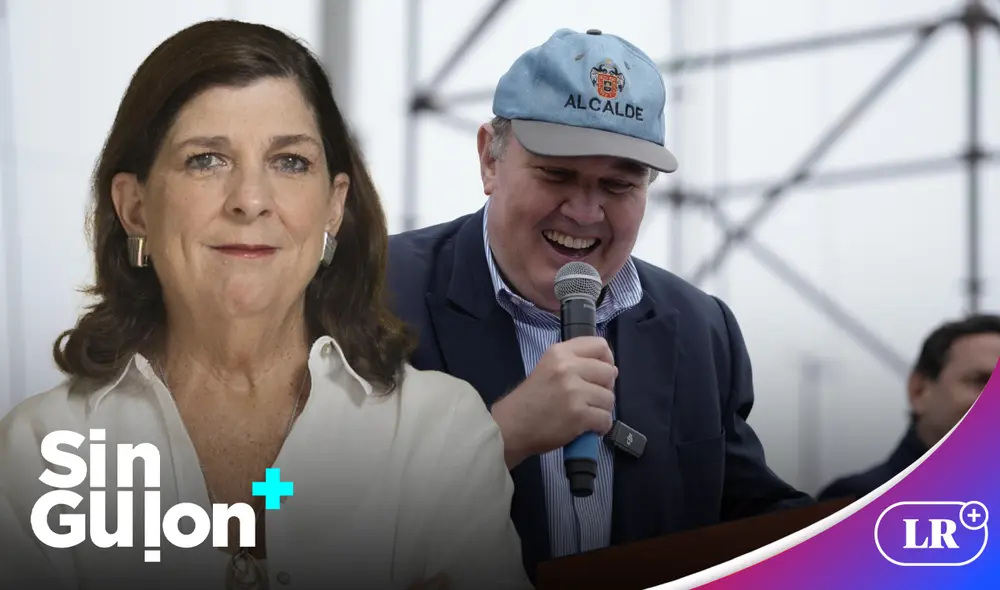 Rosa María Palacios criticó al alcalde de Lima, Rafael López Aliaga, y sus trenes importados desde Estados Unidos. Foto: composición LR Rosa María Palacios criticó al alcalde de Lima, Rafael López Aliaga, y sus trenes importados desde Estados Unidos. Foto: composición LR