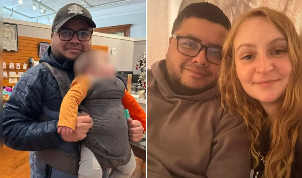 Peruano es obligado a abandonar a su esposa e hijo de 9 meses tras ser deportado.